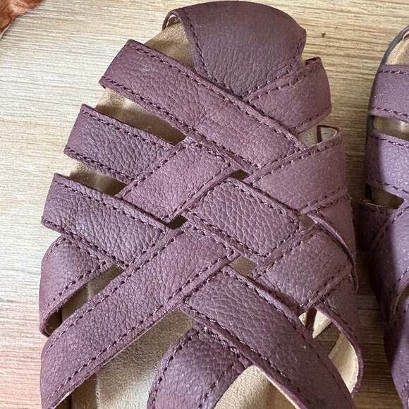 Earth Origins Women's Berri Woven Slingback Sandals size  10.5 goblincore - Picture 5 of 7